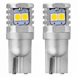 LED izzók CANBUS 3030 6SMD T10 W5W W10W White 12V/24V