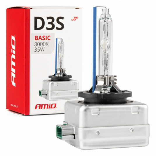 Xenon izzó D3S 35W 8000K AMiO BASIC