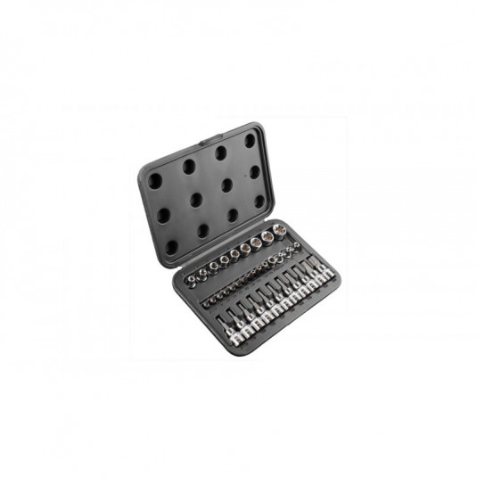 NEO Torx bitek 3/8", 34 darabos készlet