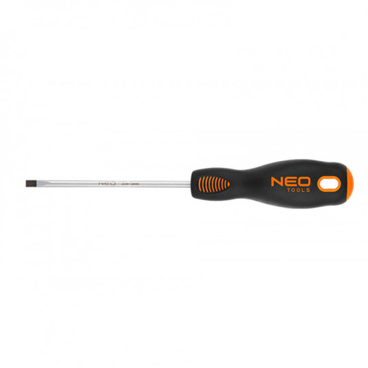 NEO Csavarhúzó lapos 6.5 x 38 mm, S2