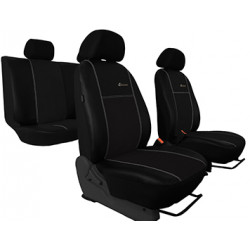 Kiárusítás - Üléshuzatok HONDA HRV II (2015-2018) Exclusive Alcantara (Alcantara-bőr) - fekete