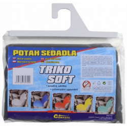 TRIKO SOFT elülső üléshuzat 1 db szürke