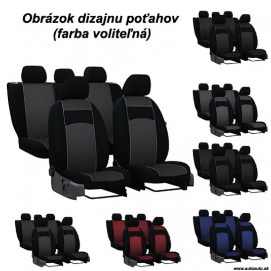 Üléshuzatok HYUNDAI TUCSON II (2015-2018) VIP-B3 (textil) - 1.modell + hátsó zsebbel