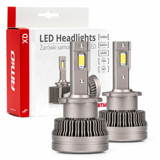 LED izzók D4S/D4R XD Series AMiO fő világítás