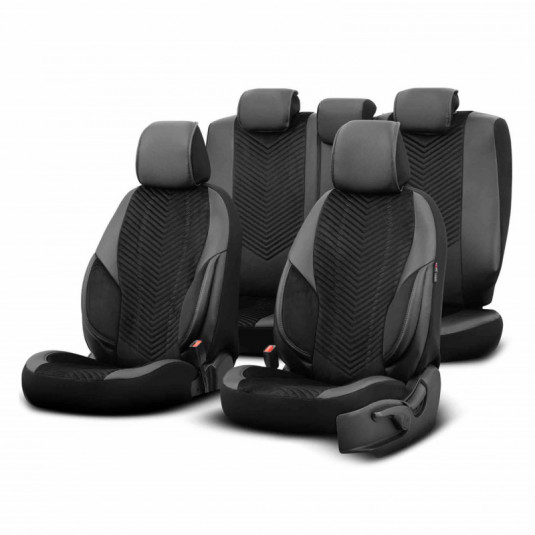 Autóhuzat szett OTOM ADVANCED 204 BLACK BABYFACE 3-ZIP