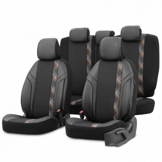 OTOM HORIZON 1805 ORANGE 3-ZIP üléshuzat szett