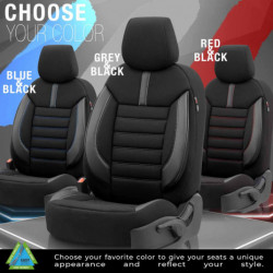 Autó üléshuzat szett OTOM LIMITED 102 BLACK/GREY 3-ZIP