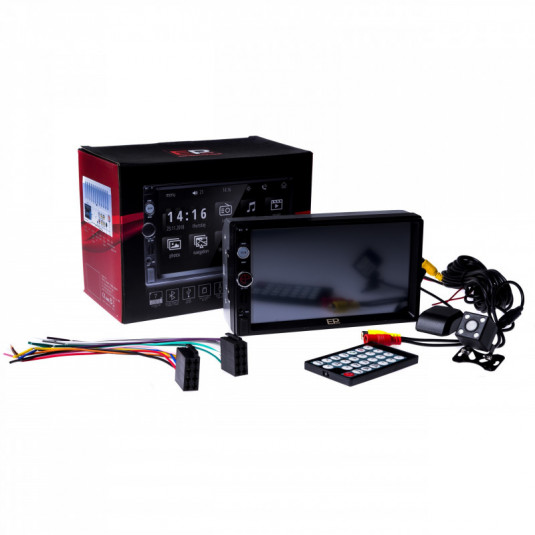 Autórádió 7'' gps usb micro sd hátsó kamera