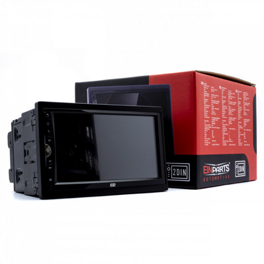 Prémium autórádió 2-DIN 7'' GPS USB 4GB
