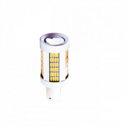 P21W LED izzó (135 x SMD 4014) narancssárga canbus