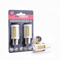PY21W LED izzó (135 x SMD 4014) narancssárga canbus V2