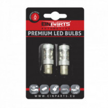 P21W LED izzó 50W (10 x cree xt-e) narancssárga