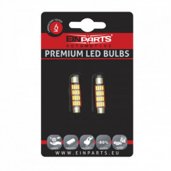 C10W LED izzó (16 x SMD 4014) 39 mm 6000k canbus