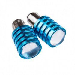 P21/5W LED izzó 7W (1 x SMD 7080) 6000k kétszállas