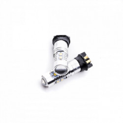 PW24W LED izzó (10 x SMD 2323) 6000k 12/24V