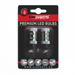 P13W LED izzó 50W (10 x cree xb-d) 6000k