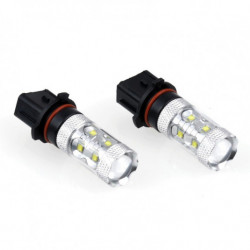 P13W LED izzó 50W (10 x cree xb-d) 6000k