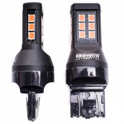 W21/5W LED izzó (21 x SMD 2835) piros canbus