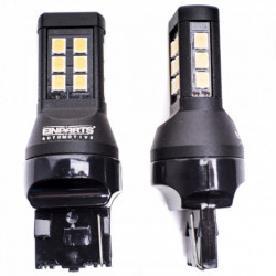 W21W 7440 narancs 21 SMD 2835 canbus - 2 csomag