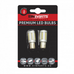 P21W LED izzó (66 x SMD 2016) 6000k canbus
