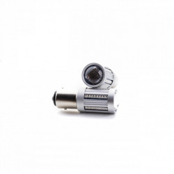 P21/5W LED izzó (66 x SMD 2016) piros canbus
