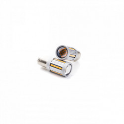 Py21W LED izzó (66 x SMD 2016) narancssárga canbus