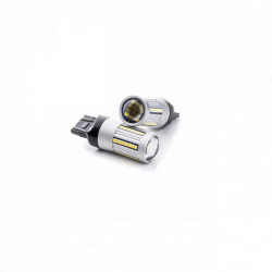 W21/5W LED izzó (66 x SMD 2016) 6000k canbus 7443ck