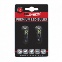 W5W LED izzó (24 x SMD 4014) 6000k canbus 12/24V