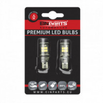 W16W LED izzó (15 x SMD 2835) 6000k canbus