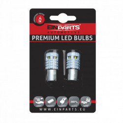 P21W LED izzó (6 x SMD 1860) 6000k canbus