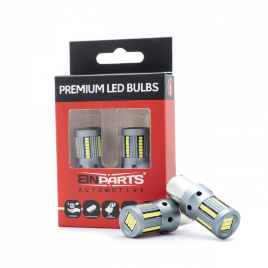 P21W LED izzó 1156 66 SMD 2016 canbus