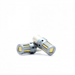 PY21W 1156 66 SMD 2016 canbus sárga - 2 db