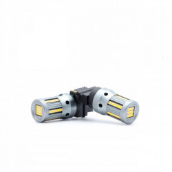 P27W LED-es izzó 3156 66 SMD 2016 canbus sárga