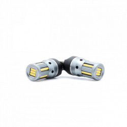 W21W LED izzó 7440 66 SMD 2016 canbus sárga