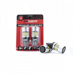 W21/5W LED izzó (54 x SMD 2016) 6000k 2db