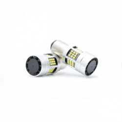 P21/5W LED izzó 1157 54 SMD 2016 fehér canbus