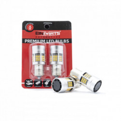 P21W LED izzó 1156 54 SMD 2016 sárga canbus