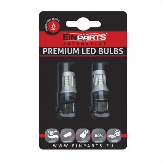 W21/5W LED izzó (30 x SMD 4014) 6000k