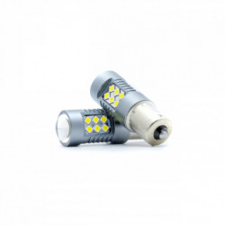 P21W LED izzó 24 SMD 3030 6000k canbus