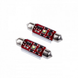 C10W LED izzó 3W (1 x cree xp-e) 39mm 6000k canbus