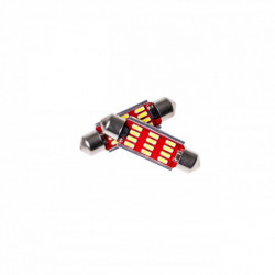 C10W LED izzó (12 x SMD 4014) 42 mm 6000k canbus