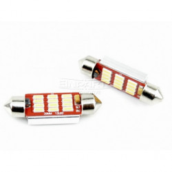 C10W LED izzó (12 x SMD 4014) 39 mm 3000k canbus