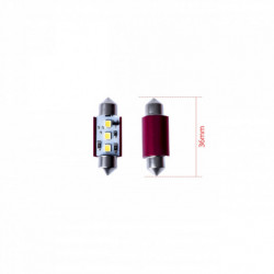 C5W/C10W LED izzó 36mm 3SMD 2835 samsung LED canbus