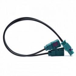 Antenna ISO adapter Audi Mercedes Seat Skoda Volkswagen Bmw Opel Citroen Peugeot Renault V2