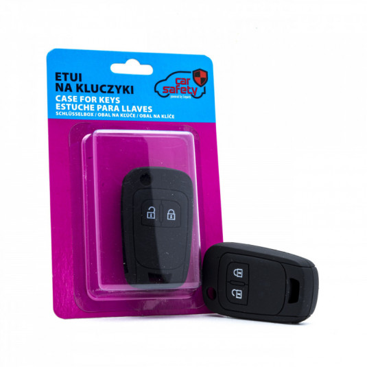 Epkc20 szilikon kulcstartó - fekete Chevrolet Opel Vauxhall