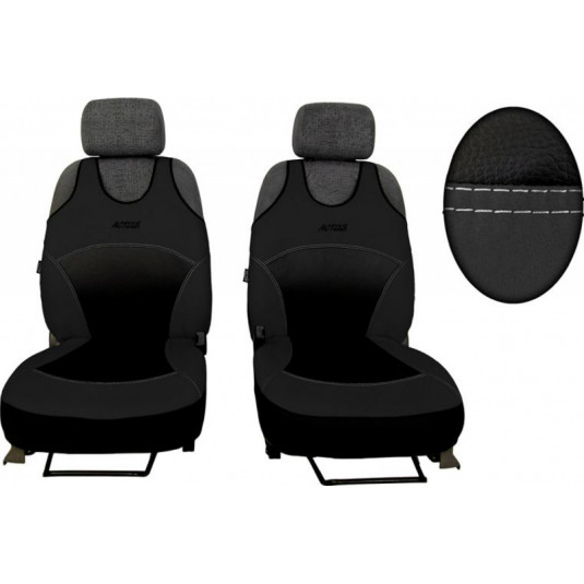 Autóülések Active Sport Alcantara A sötétszürke (Alcantara-bőr)