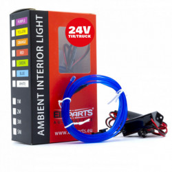 LED fényleadó szalag 1m (kék) 24V