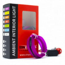 LED fénykábel csík 1m (lila)
