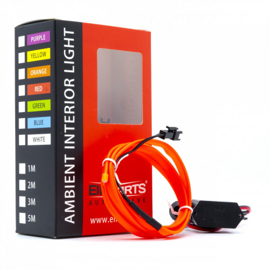 LED fénysávvezeték 1m (piros)