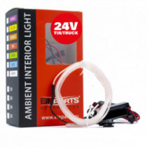 LED fényelvezetős szalag 1m (fehér) 24V